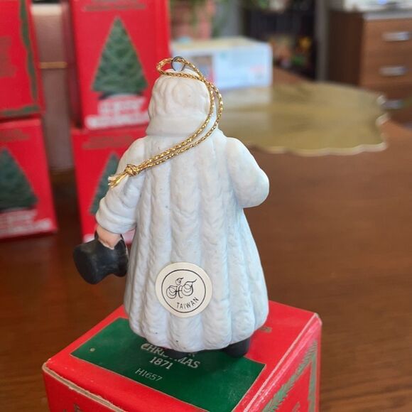 Vtg NWT Evolution of the American Santa Claus “Father Christmas 1871” ornament - Picture 3 of 8